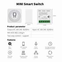 Малогабаритный WiFi вимикач для розумного будинку c таймером, Ewelink (середовище Sonoff) від SONOFF за 215грн (код товару: 1MINI )