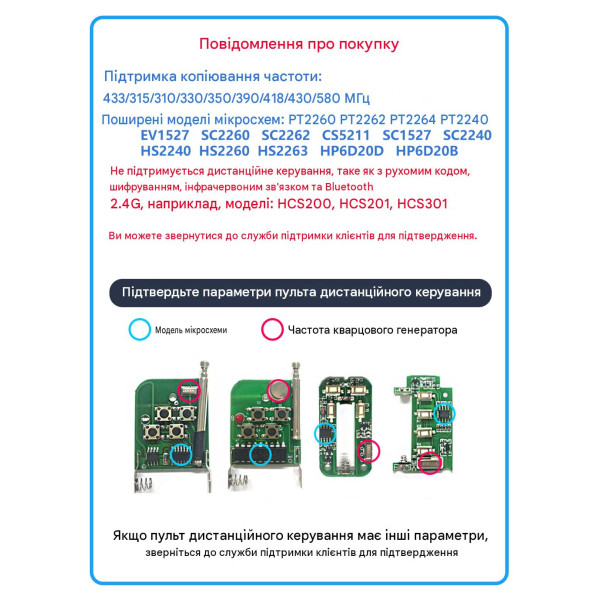 Універсальний WiFi-RF міст eWeLink 433/315/310/330/350/390/418/430/580 МГц для керування автоматикою від EACHEN за 595грн (код товару: WIFIPRO )