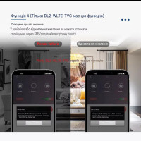 4G GSM контроллер DL2-WLTE-T на 2 канала (30А, контроль температуры) с мобильным приложением от WLTE