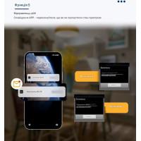 GSM 4G реле с охранным входом мобильным приложением и облачным сервисом от WLTE