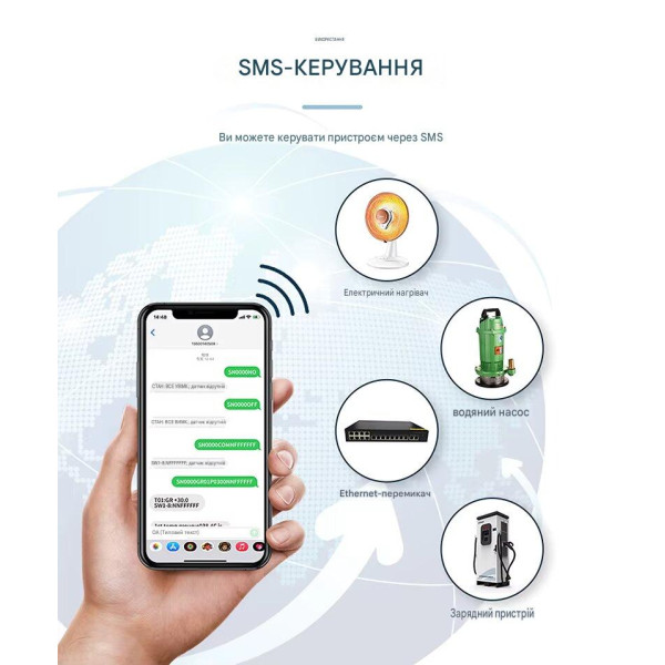 4-канальный 4G GSM контроллер GP4-WLTE (аналоговые входы 4-20мА, сухой контакт) от WLTE