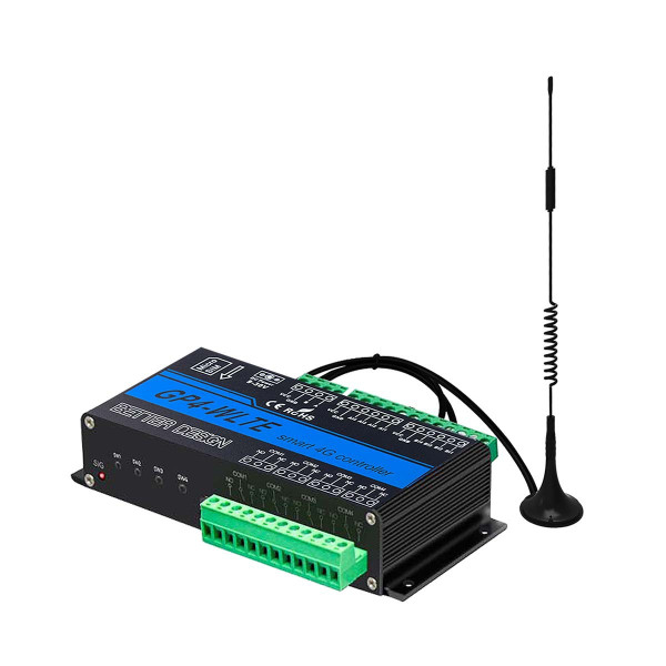 4-канальный 4G GSM контроллер GP4-WLTE (аналоговые входы 4-20мА, сухой контакт) от WLTE