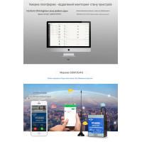 GSM контролер c датчиком температури + вологості і контролем живлення, тривожними дзвінками і SMS RTU5023 від KING PIGEON за 3095грн (код товару: RTU5023 )