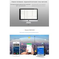 GSM контроллер c датчиком температуры и контролем питания RTU5026 от KING PIGEON