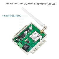 Одно-канальне GSM реле на 9-36 В RTU5034 (RTU5024 в пластиковому корпусі) від KING PIGEON за 995грн (код товару: RTU5034 )