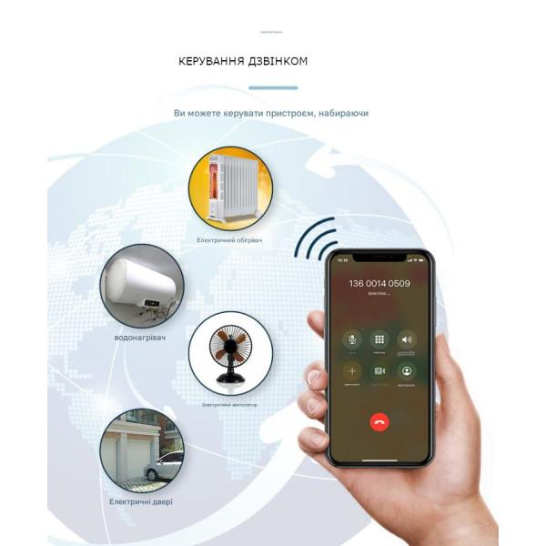Четрехканальное GSM 4G реле с мобильным приложением и облачным сервисом от WLTE