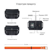 MP50G Водонепроницаемый GPS GSM 4G трекер отслеживания крупного скота охотничьей собаки или другого животного в реальном времени от MiCODUS