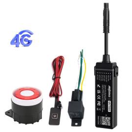 MV750G Пристрій стеження GPS-трекер GSM 4G мотоциклу самокату велосипеду або автомобілю з сиреною у комплекті та дистанційним керуванням