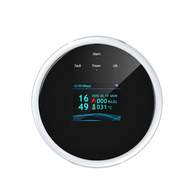 Бездротовий датчик газу і температури з контролем по WiFi з сиреною і LCD дисплеєм