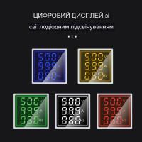 Измеритель напряжения от 60 до 500 вольт тока с шунтом до 100 А и частоты с LED дисплеем от TOMZN