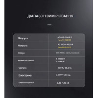 WiFi счетчик электроэнергии TOMZN D52-2066 на DIN-рейку до 100A, 6-в-1: V, A, W, Hz, PF, kWh (Tuya Smart Life) от TOMZN