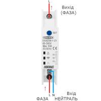 Zigbee счетчик – выключатель с мониторингом напряжения-тока и защитой от перенапряжения, большого тока и мощности на Din рейке, 220В до 63А Tuya (SmartLife) от TOMZN