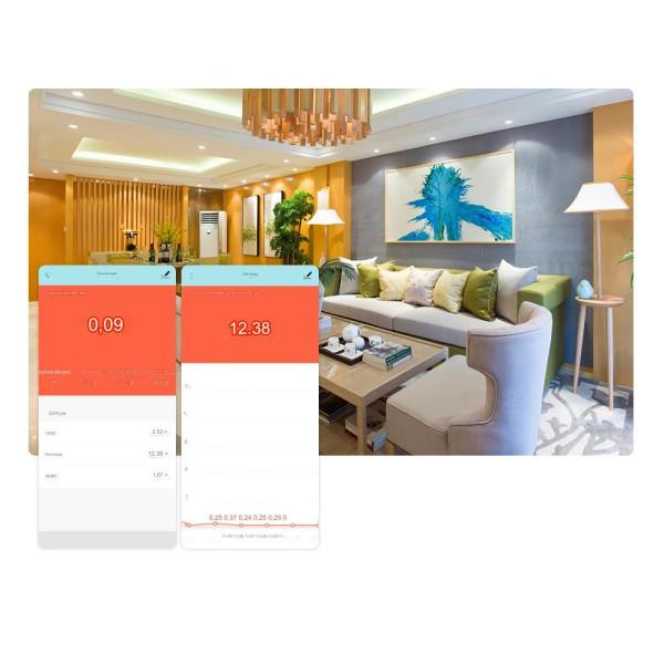 1-фазный 2-полюсный высокоточный малогабаритный Zigbee электросчетчик с LCD дисплеем на 220 Вольт 65 А Tuya (Smart Life) от TOMZN