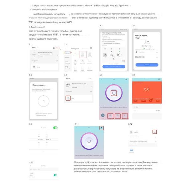 1-фазный 2-полюсный высокоточный малогабаритный Zigbee электросчетчик с LCD дисплеем на 220 Вольт 65 А Tuya (Smart Life) от TOMZN