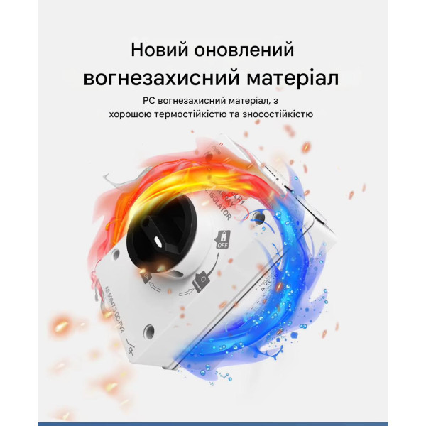 Водонепроникний ізолятор роз’‎єднувач перемикач постійної напруги 1200В до 32 Ампер IP66 сонячних панелей від TOMZN за 1395грн (код товару: FMPV32-ELR2 )