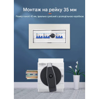 Выключатель нагрузки DC TOMZN FMPV55-NL1/4 1200В 32А для солнечных PV систем 4-х полюсный от TOMZN