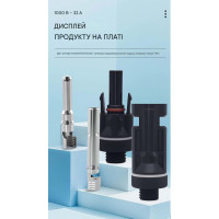 Коннектор соединитель для солнечных панелей PV 1000/1500V на 32/45 Ампер водозащитного типа от TOMZN