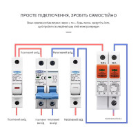 2-полюсный DC модульный автоматический солнечный мини-выключатель постоянного тока 3А 6А 16А 20А 25А 32А 40А или 63 Ампера MCB до 1000 Вольт для фотоэлектрической системы от TOMZN