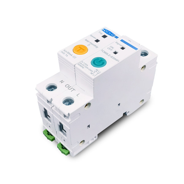 2-полюсний Wi-Fi вимикач з захистом витоків струму (ПЗО) та потужності й напруги на Din рейку, 220В до 63А Ewelink (середовище Sonoff) від TOMZN за 1245грн (код товару: SMT2 )