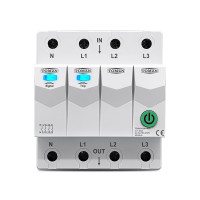 Дистанційне WiFi реле відключення 4P 3*220/230V 63A 50/60Гц на DIN-рейку нейтраль комутована TUYA (SmartLife) від TOMZN за 1495грн (код товару: TOB9S-63NCWIFI )