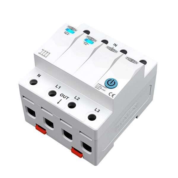 Дистанційне WiFi реле відключення 4P 3*220/230V 63A 50/60Гц на DIN-рейку загальна нейтраль TUYA (SmartLife) від TOMZN за 1395грн (код товару: TOB9S-63WIFI ) Дистанційне WiFi реле відключення 4P 3*220/230V 63A 50/60Гц на DIN-рейку загальна нейтраль TUYA (SmartLife) від TOMZN за 1395грн (код товару: TOB9S-63WIFI )