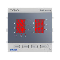 Мультиметр цифровой трехфазный TOMZN TOEM-06 (V-I-Hz, AC 450V, 5A, 3P4L) от TOMZN Мультиметр цифровой трехфазный TOMZN TOEM-06 (V-I-Hz, AC 450V, 5A, 3P4L) от TOMZN