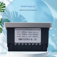 Мультиметр цифровой трехфазный TOMZN TOEM-06 (V-I-Hz, AC 450V, 5A, 3P4L) от TOMZN Мультиметр цифровой трехфазный TOMZN TOEM-06 (V-I-Hz, AC 450V, 5A, 3P4L) от TOMZN