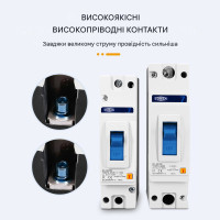 1-полюсный DC модульный автоматический солнечный выключатель постоянного тока 125A 150A 160А 200A или 250A MCCB до 500 Вольт от TOMZN