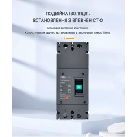 2-полюсный DC модульный автоматический солнечный выключатель постоянного тока до 1500 Вольт 300A 350A 400A от TOMZN