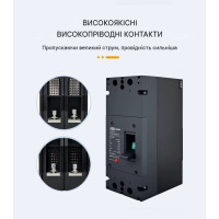 2-полюсный DC модульный автоматический солнечный выключатель постоянного тока до 1500 Вольт 300A 350A 400A от TOMZN