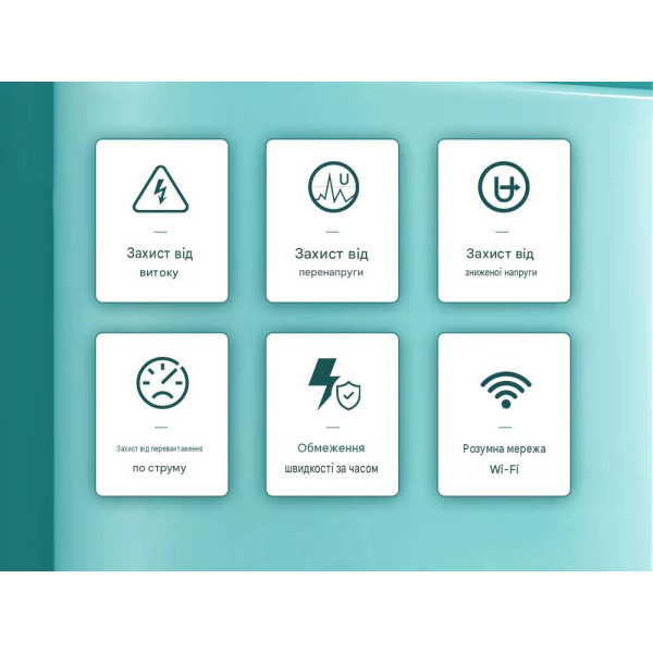 Реле защиты от перенапряжений/токов с ваттметром и WiFi на 220/230 Вольт 100 А с измерением температуры NTC приложение Tuya (Smart Life) от TOMZN
