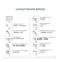 Реле защиты от перенапряжений/токов с ваттметром и WiFi на 220/230 Вольт 100 А с измерением температуры NTC приложение Tuya (Smart Life) от TOMZN