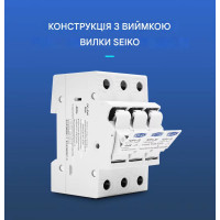 3-х полюсный держатель солнечных фотоэлектрических предохранителей до 32 Ампер DC до 1000V PV 10 x 38 от TOMZN