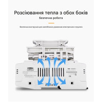 Держатель солнечных фотоэлектрических предохранителей постоянного тока до 50 Ампер DC PV 1500В 10x85 та 14x85 мм от TOMZN