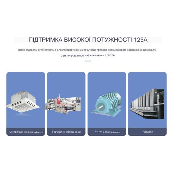TOQ5-125PV/3P 220/230В 3-х полюсний 3-х фазний автомат перемикач введення резерву АВР ATS до 125А до інвертора сонячних панелей від TOMZN за 1645грн (код товару: TOQ53V )