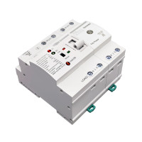 TOQ6-63/4P 220/230В 4-х полюсный автомат-переключатель ввода резерва для генератора/сети от TOMZN TOQ6-63/4P 220/230В 4-х полюсный автомат-переключатель ввода резерва для генератора/сети от TOMZN