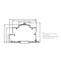 TOQ6-63PV/2P 220/230В 2-х полюсный автомат-переключатель ввода резерва для инвертора солнечных панелей от TOMZN