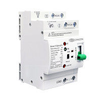 TOQ6-63PV/2P 220/230В 2-х полюсный автомат-переключатель ввода резерва для инвертора солнечных панелей от TOMZN