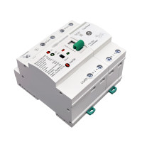 TOQ6-63PV/4P 220/230В 4-х полюсный автомат-переключатель ввода резерва для инвертора солнечных панелей от TOMZN