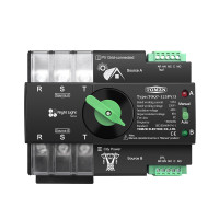 TOQ7-125PV/3 220/230В 3-х полюсный 3-х фазный автомат переключатель ввода резерва АВР ATS до 125А для инвертора солнечных панелей