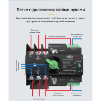 TOQ7-125PV/3P 220/230В 3-х полюсний 3-х фазний автомат перемикач введення резерву АВР ATS до 125А до інвертора сонячних панелей від TOMZN за 2195грн (код товару: TOQ7-125PV/3 ) TOQ7-125PV/3P 220/230В 3-х полюсний 3-х фазний автомат перемикач введення резерву АВР ATS до 125А до інвертора сонячних панелей від TOMZN за 2195грн (код товару: TOQ7-125PV/3 )