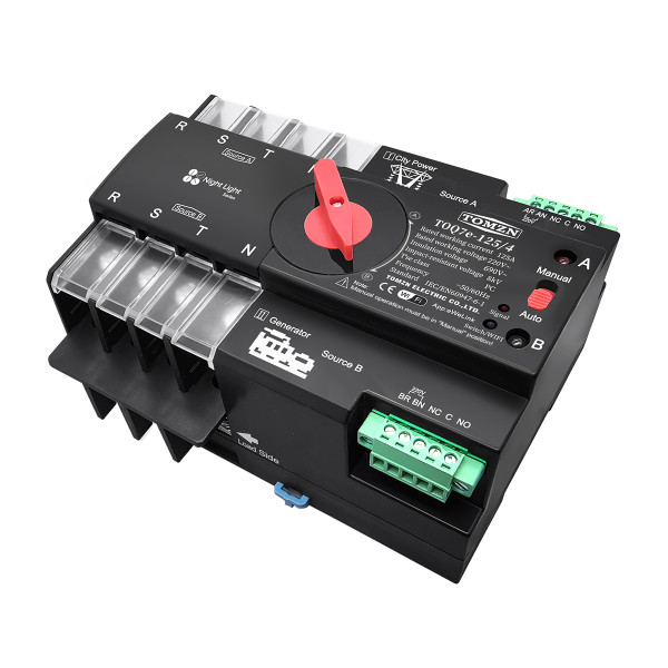 Розумний Автоматичний перемикач резервного живлення для генератора АВР TOQ7e WIFI 4P 125A eWeLink (середовище Sonoff) від TOMZN за 2495грн (код товару: TOQ7e-125/4P ) Розумний Автоматичний перемикач резервного живлення для генератора АВР TOQ7e WIFI 4P 125A eWeLink (середовище Sonoff) від TOMZN за 2495грн (код товару: TOQ7e-125/4P )