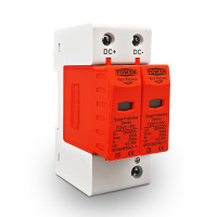 УЗИП Разрядник защиты от импульсного перенапряжения постоянного тока DC SPD 500V 600V 800V 1000V 20KA~40KA от TOMZN УЗИП Разрядник защиты от импульсного перенапряжения постоянного тока DC SPD 500V 600V 800V 1000V 20KA~40KA от TOMZN