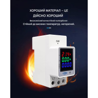 Счетчик потребляемой мощности, с мониторингом тока и напряжения на DIN рейке 5 в 1 220/230В до 100А с цветным экраном от TOMZN Счетчик потребляемой мощности, с мониторингом тока и напряжения на DIN рейке 5 в 1 220/230В до 100А с цветным экраном от TOMZN