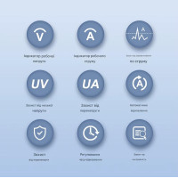 Реле напряжения и тока TOVPD1-63B (63A) с регулировкой и дисплеем на DIN-рейку от TOMZN