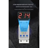 Пристрій захисту від перенапруги на DIN рейку 220В до 63А з LED дісплеєм та швидким ручним регулючванням від TOMZN за 475грн (код товару: TOV40(60)VB )