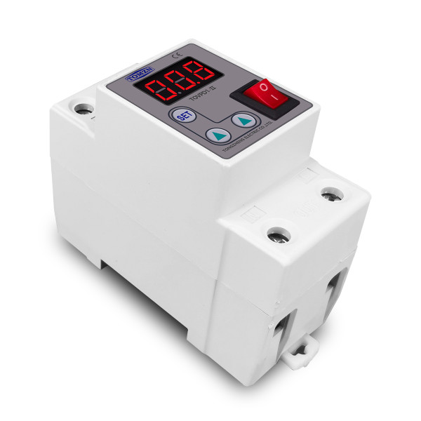 Реле защиты от перегрузки с автоматическим восстановлением до 63A на DIN-рейке от TOMZN Реле защиты от перегрузки с автоматическим восстановлением до 63A на DIN-рейке от TOMZN