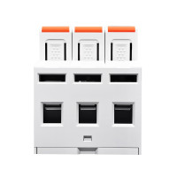 УЗИП Разрядник защиты от импульсного перенапряжения постоянного тока 3-х полюсный DC SPD 500V 600V 800V 1000V 20KA~40KA от TOMZN