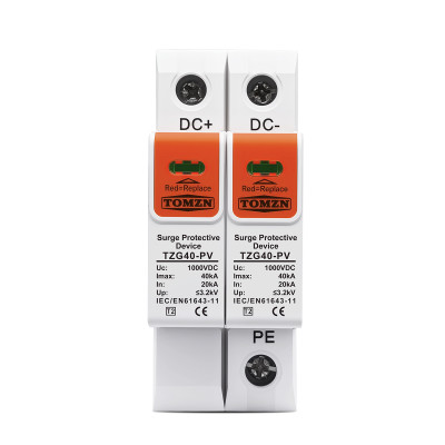 УЗІП Розрядник захисту від імпульсної перенапруги постійного струму DC SPD 500V 600V 800V 1000V 20KA~40KA УЗІП Розрядник захисту від імпульсної перенапруги постійного струму DC SPD 500V 600V 800V 1000V 20KA~40KA