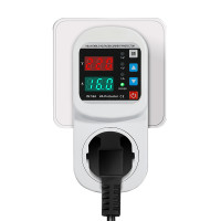 Розетка барьер озетка с защитой от перенапряжения и тока, реле на пруги 90 -300 (230) Вольт AC с регулируемыми порогами защиты на 16 Ампер от SZDQ